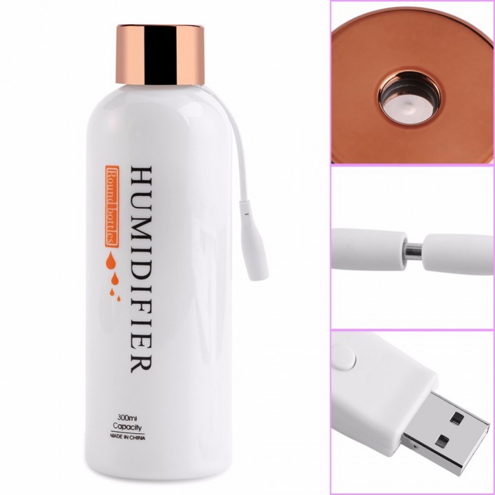 U10 - USB Bottle Humidifier Air Aromatherapy Diffuser 300ml