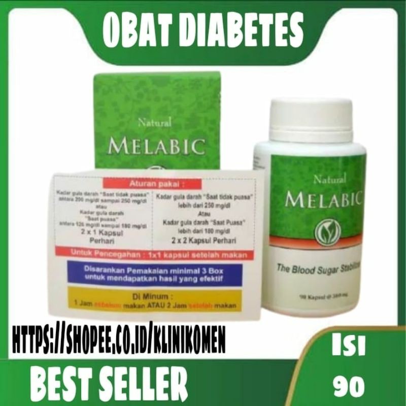 3154Melabic Asli Herbal Original Diabetes