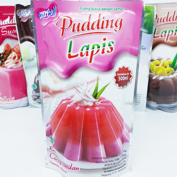 

Nutrijell Pudding Lapis Cocopandan 110 gr