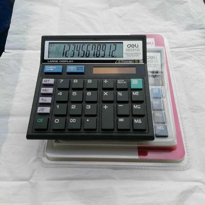 

Kalkulator Deli 39231N asli bergaransi calculator original