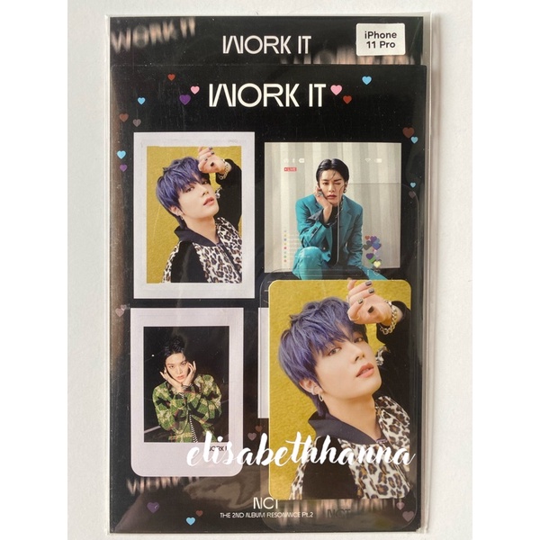 NCT 2020 RESONANCE Pt.2 Official MD (Work it VER) - Smartphone Deco set "YUTA"