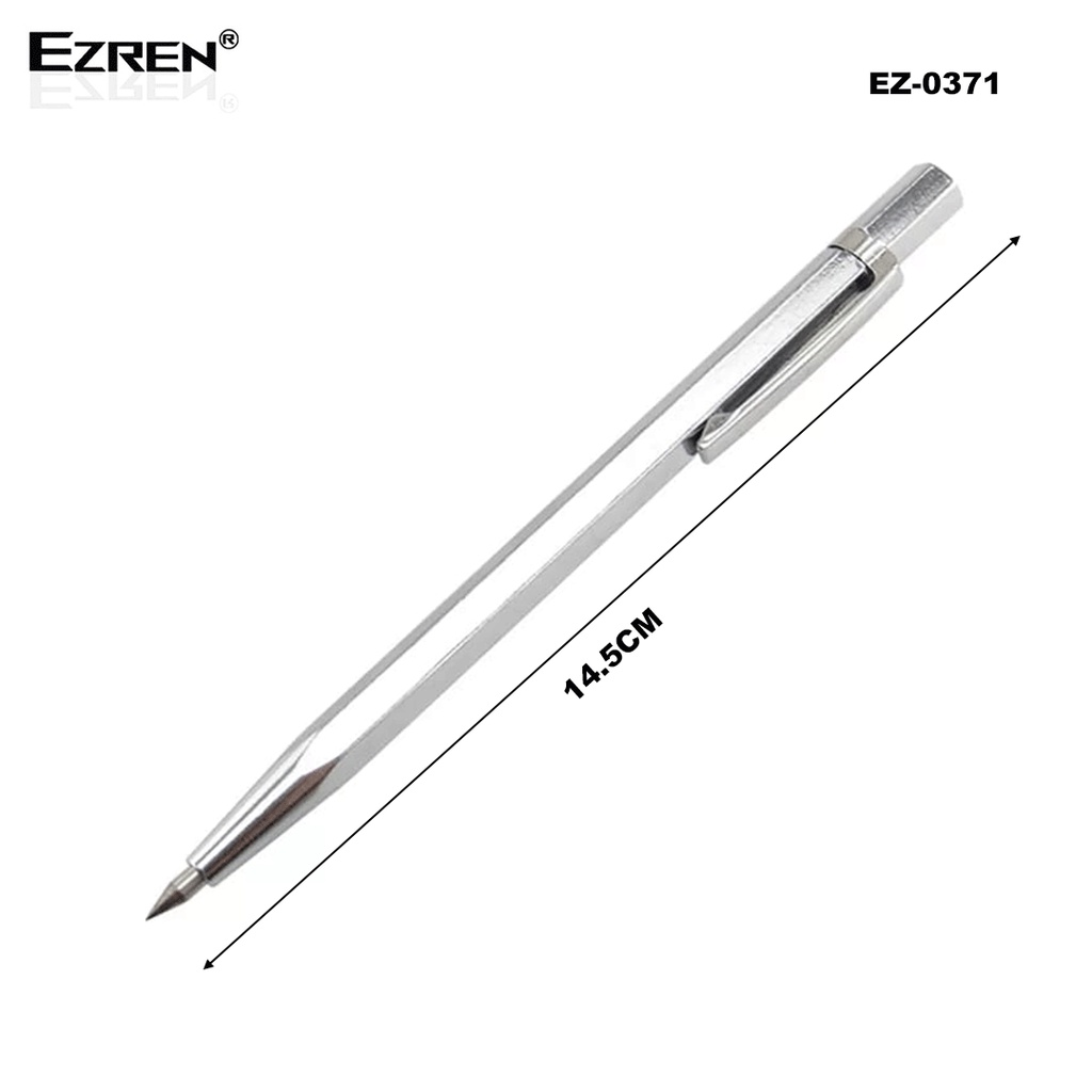 Ezren EZ-0371 Alat Pemotong Kaca Model Pulpen Alat Penanda Garis