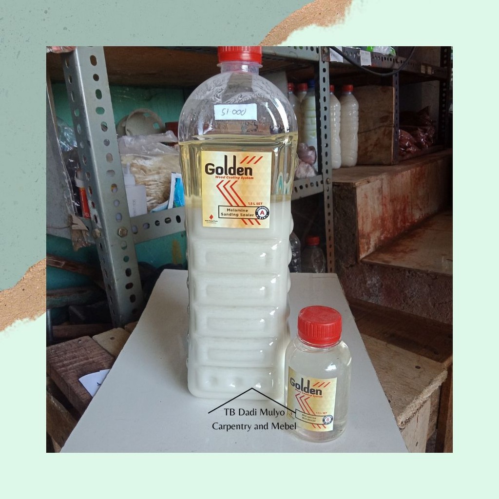 Golden Melamine Sanding Sealer 1 set 1.5 liter / Melamine 227 Sanding Sealer 1.5 liter