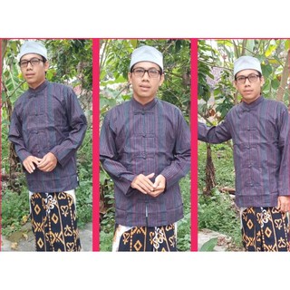 Baju Koko Kemeja Batik Surjan Lurik Model Kancing Baju Koko Kemeja Batik Surjan Lurik Model Kancing
