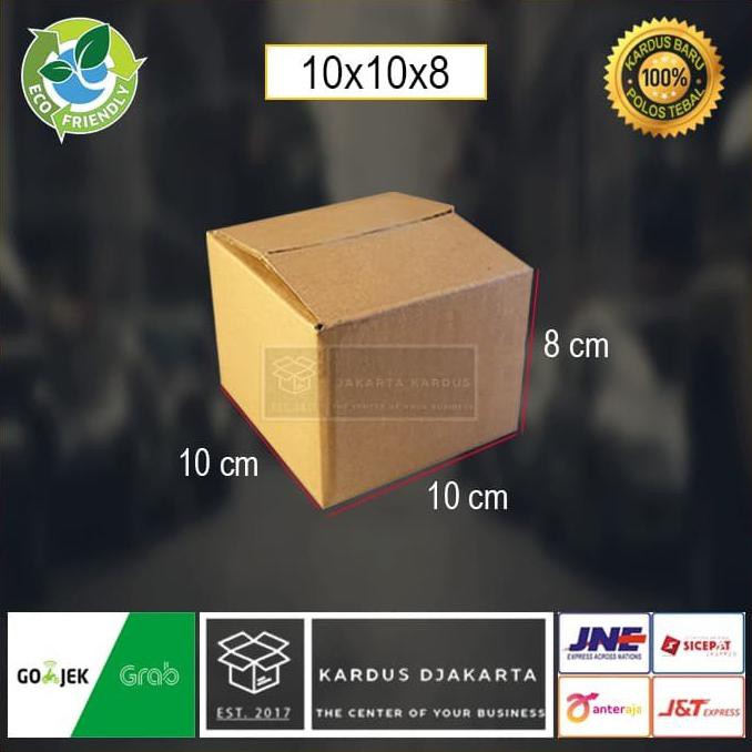 

Kardus|Kotak|Karton Box Polos 10X10X8 Murah
