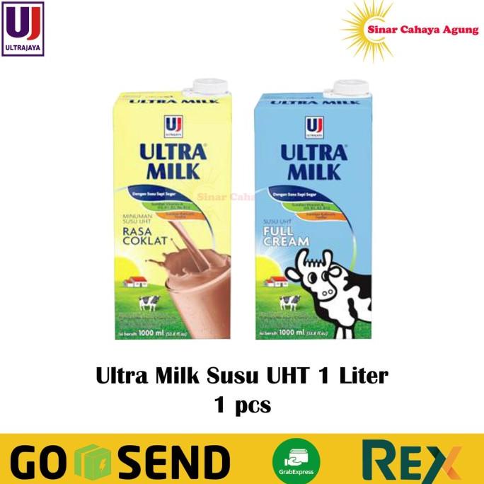 

(BISA COD) (1 dus = 12 pcs) Susu UHT Ultra Milk 1 Liter KOMPLIT Kode 441