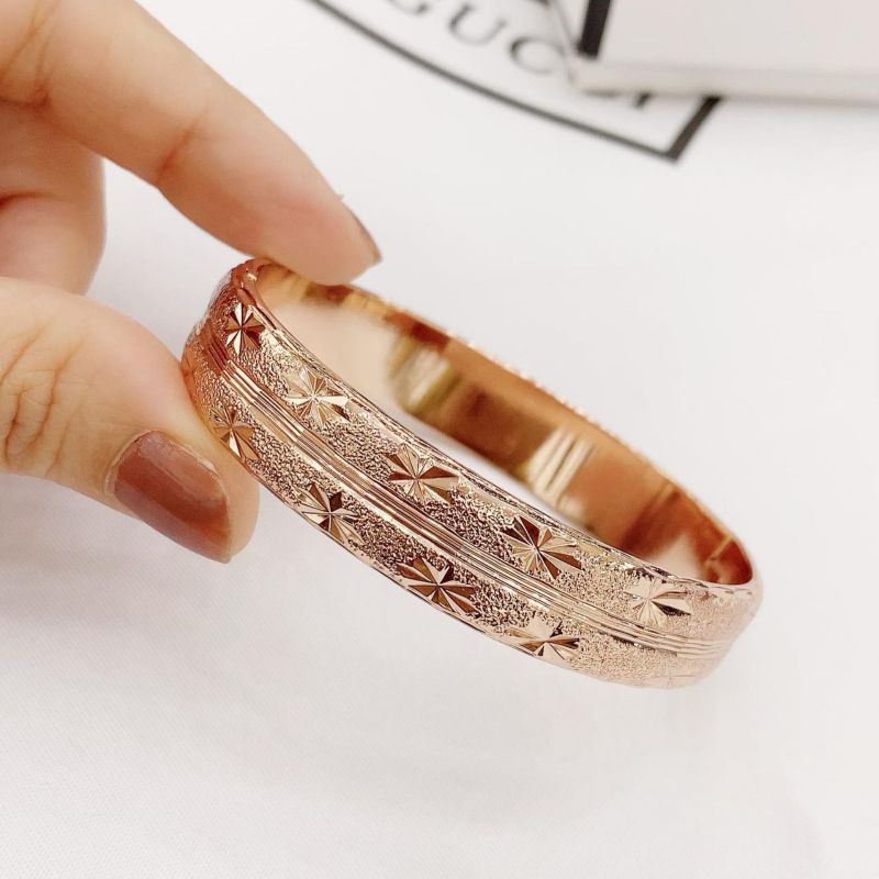 Gelang Premium gold lapis emas anti karat anti alergi premium Quality Bracelet Zircon import K02