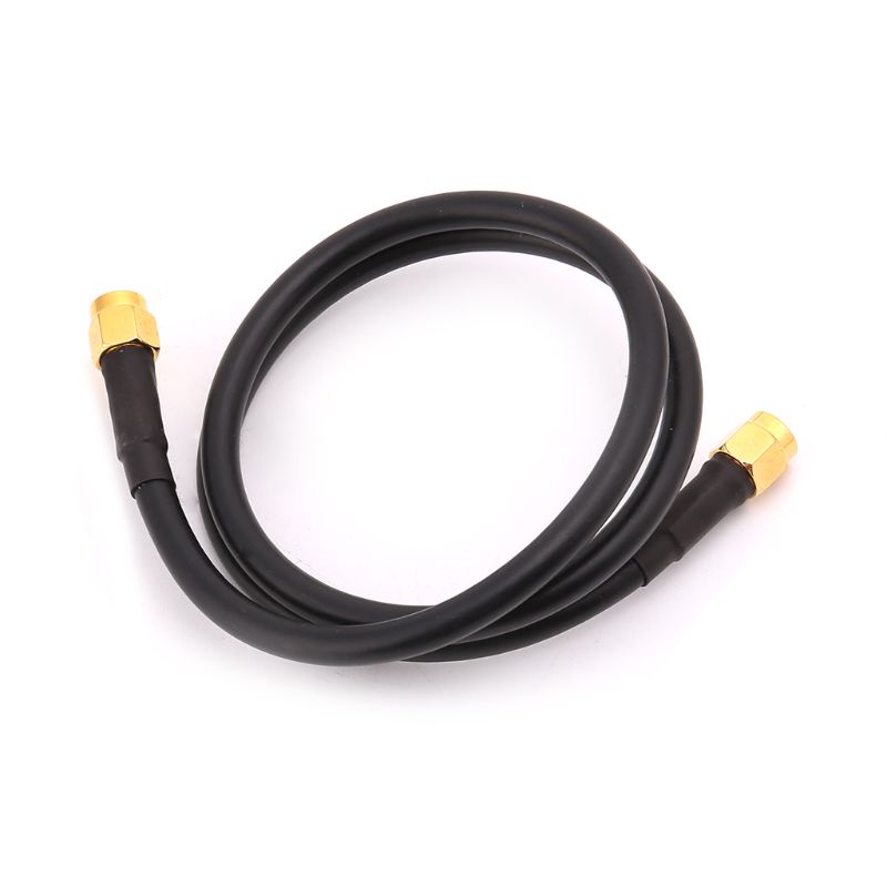 zzz SMA Male To SMA Male RG58 Pigtail Cable 50cm Low-loss Antenna Cables