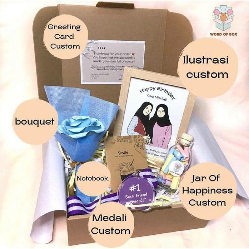 

GIFT BOX MURAH | Word Of Box | Gift Box Custom