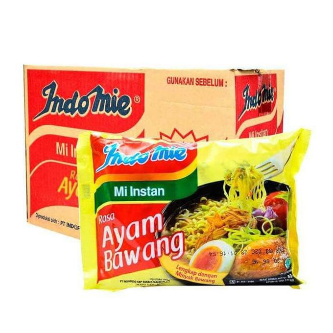 

Terlaris# Indomie Ayam Bawang Mie Instant 69 Gr 40Pcs/ 1 Karton