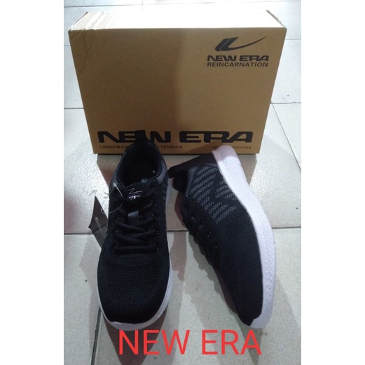 sepatu sport new era original sekolah jalan olahraga cowok cewek (37-40)