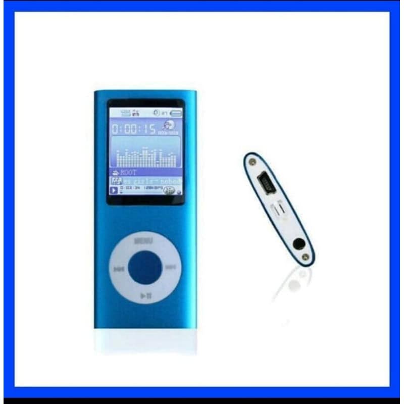 MP4 MP3 Ipod Nano digital audio lcd slot micro sd LCD player KUALITAS BAGUS