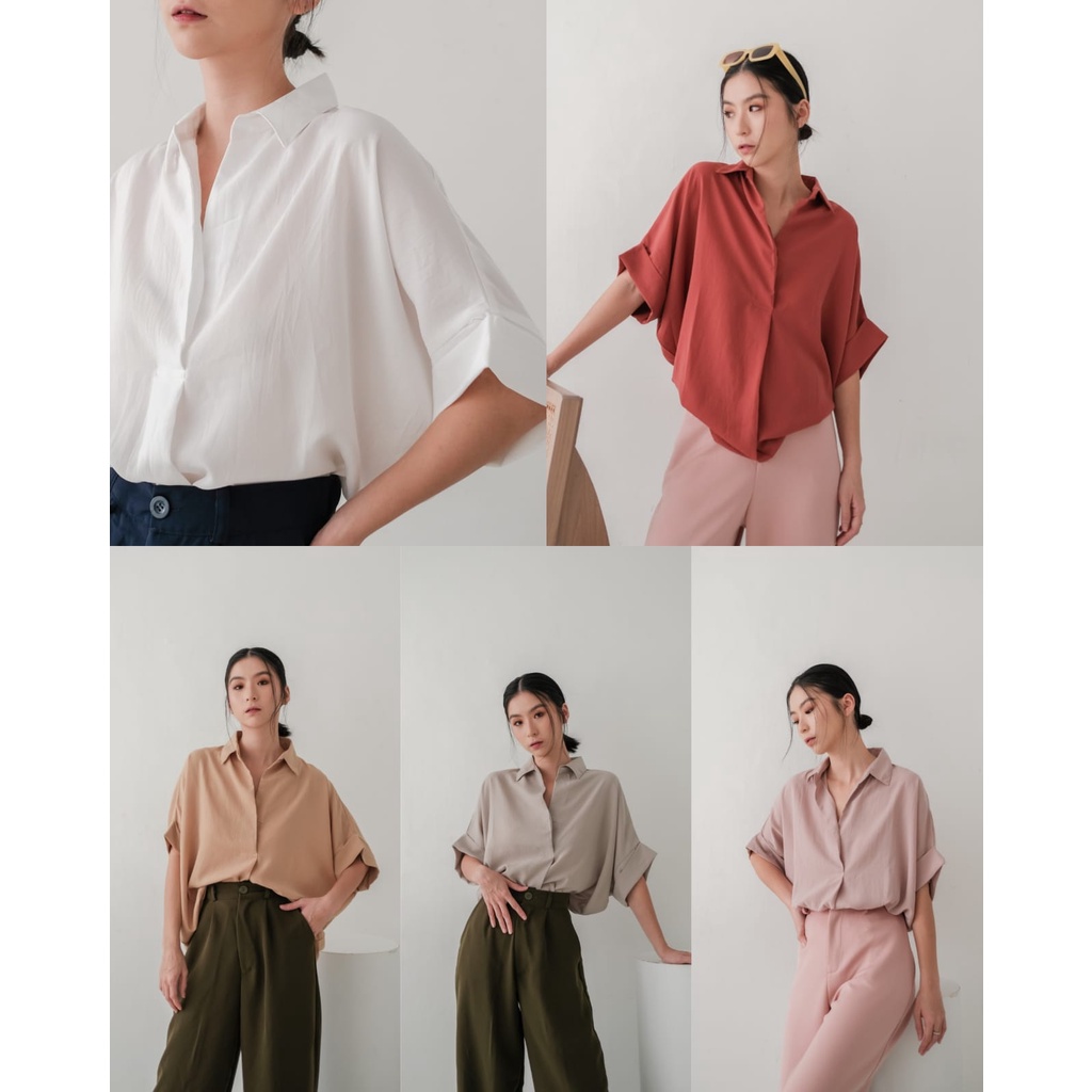 BLOUSE LD146 BLOUSE BATWING LD146