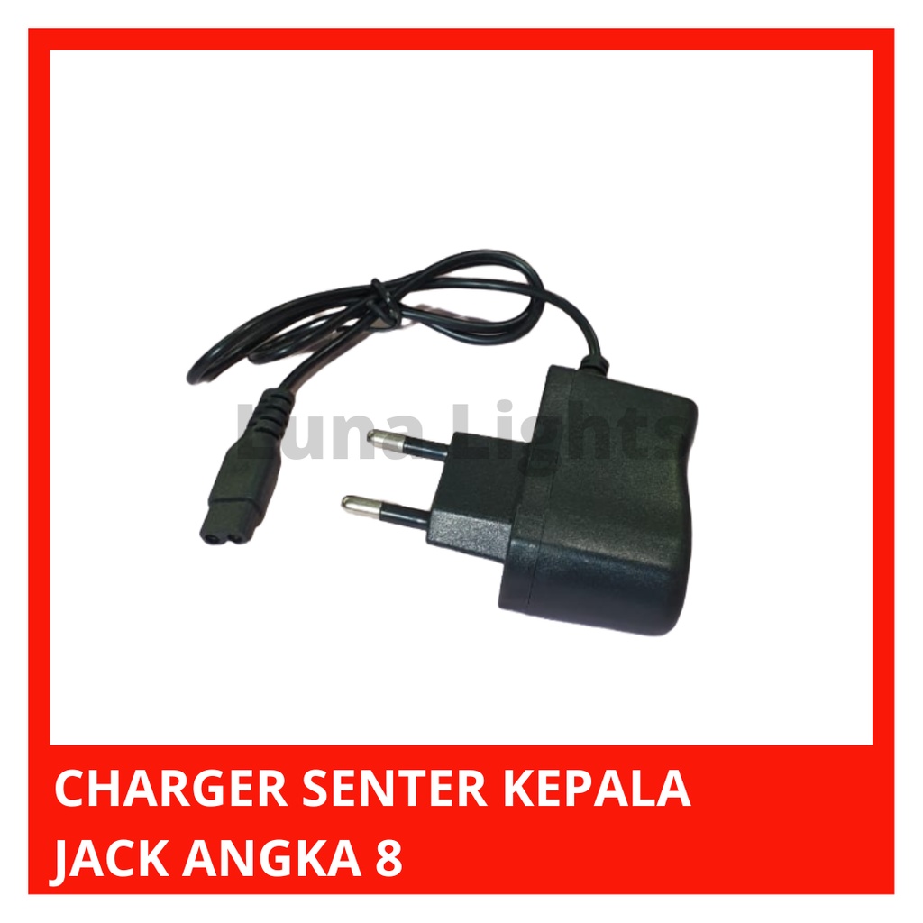 CHARGER ADAPTOR SENTER KEPALA JACK ANGKA 8