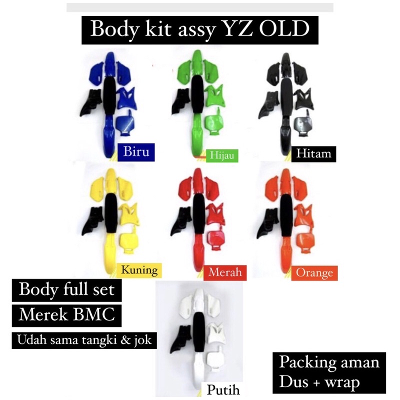 BODY SET YZ/BODY FULL SET YZ 85/BODY SET YZ 85/BODY KIT YZ 85
