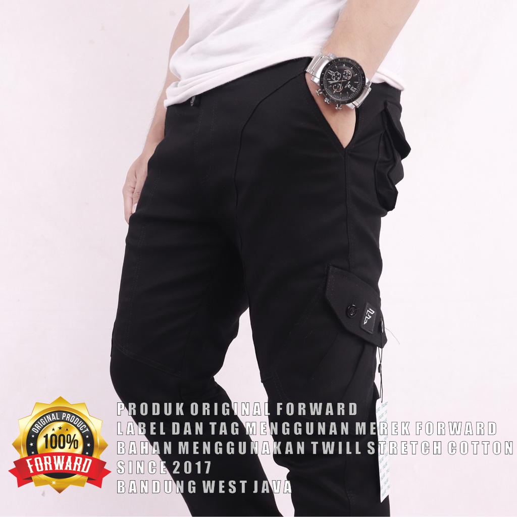 celana Cargo celana jogger joger Pants Kargo PDL Pria  System fourlayers