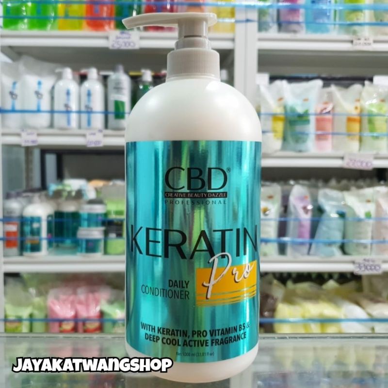 CBD Professional KERATIN PRO Daily CONDITIONER 1000mL &amp; 250mL - Kondisioner Keratin