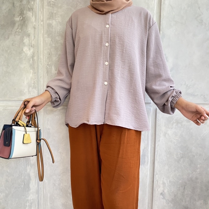 VELLA BLOUSE CRINKLE AIRFLOW PREMIUM