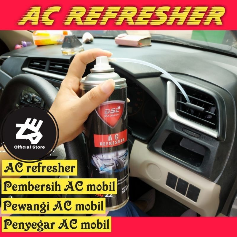 500ml AC Refresher || Pembersih pewangi dan penyegar ac mobil