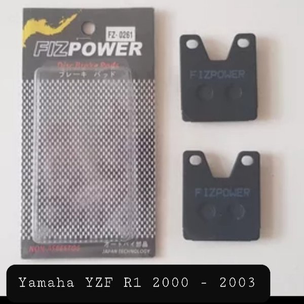 kampas rem belakang Yamaha YZF R 1 R6 2001 2002 2003