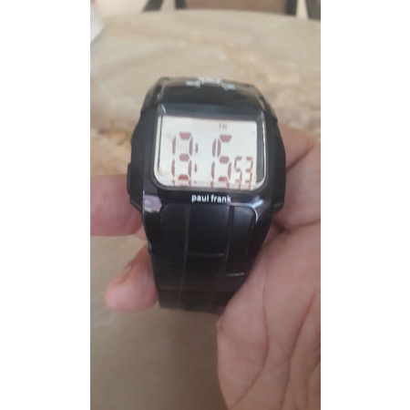 Jam Tangan Pria Digital PAUL FRANK second preloved