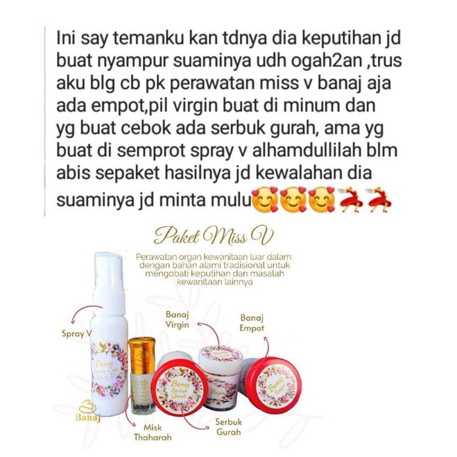 PAKET MISS V BANAJ BEAUTY CARE