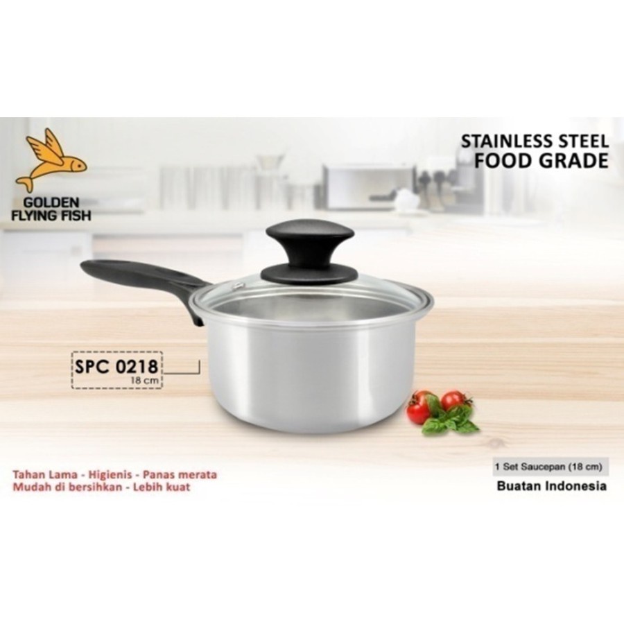 Saucepan SPC0316 - Golden Flying Fish