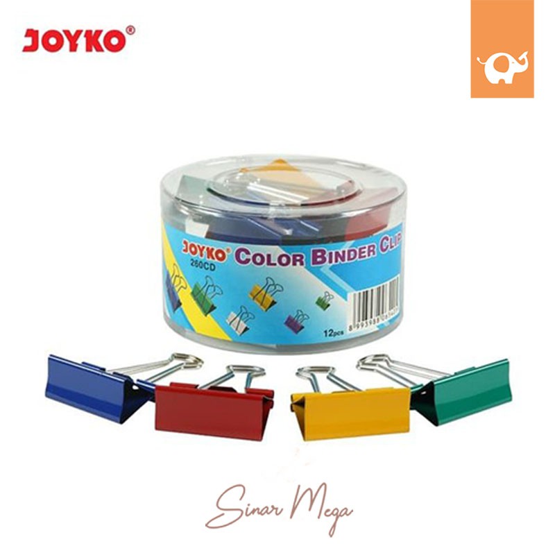 

Joyko Binder Clip 260CD Warna