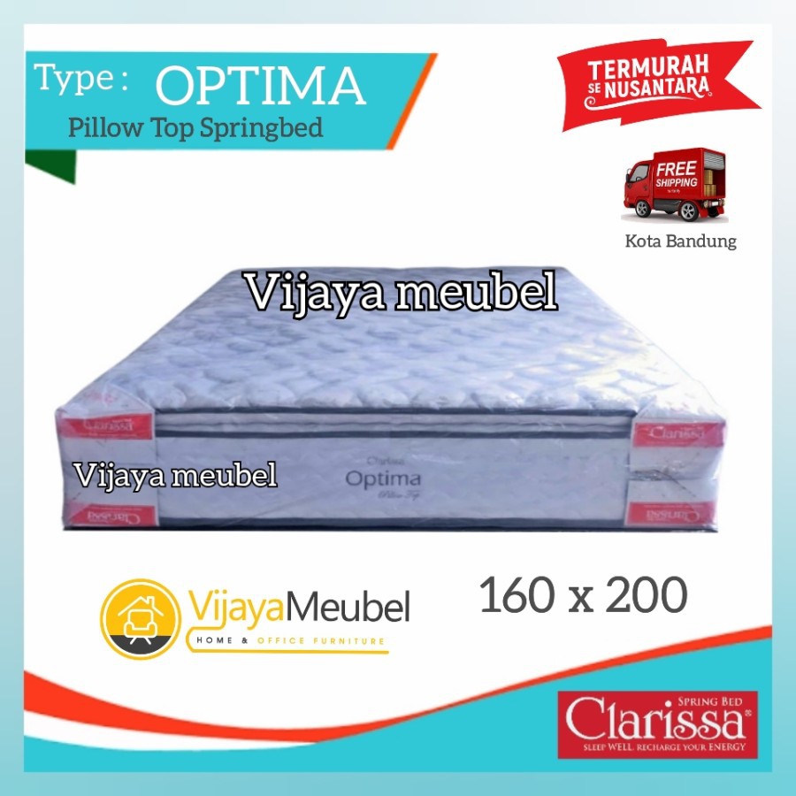 Kasur / Springbed Clarissa optima ukuran 160x200 BANDUNG
