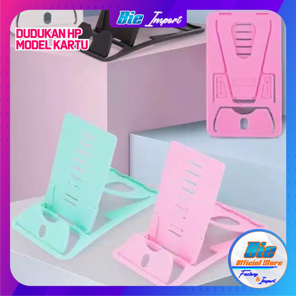 Stand Holder HP Portable Praktis Impor / Dudukan HP Portable Import