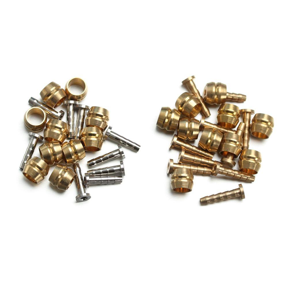 Suyo 10 Set Jarum Olive Bahan Alloy Untuk Rem Cakram Hidrolik Sepeda MTB