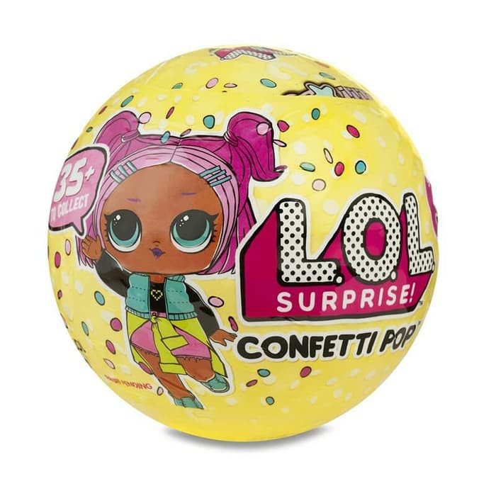 LOL Confetti Ball Edisi Bukan Pop Loncat   Kado Mainan LOL Confetti