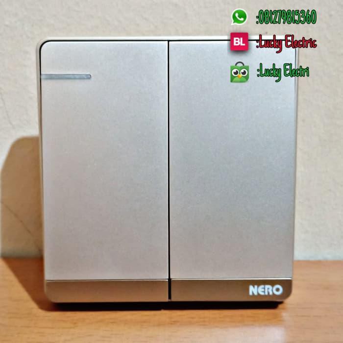 Saklar Listrik | Saklar Seri Nero - Decora Gold