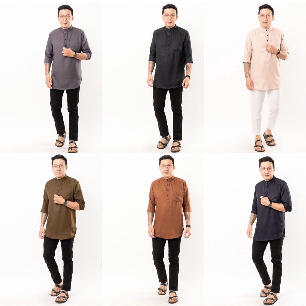 Kemeja koko shanghai pria 8148