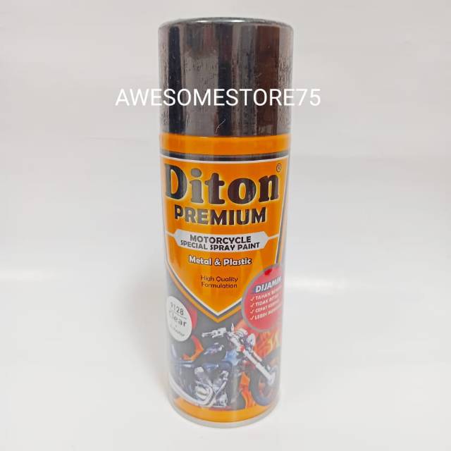 DITON PREMIUM 9128 CLEAR + ACTIVATOR Cat Semprot Pilox Pylox