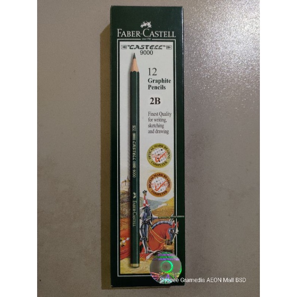 

GRAMEDIA BSD CITY - Faber Pencil 9000 2B/12pcs