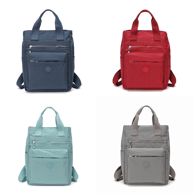 HARUICA BAG 80119 ( tas ransel ) - Tas Laptop Sekolah Kuliah - Tas Backpack Original Import