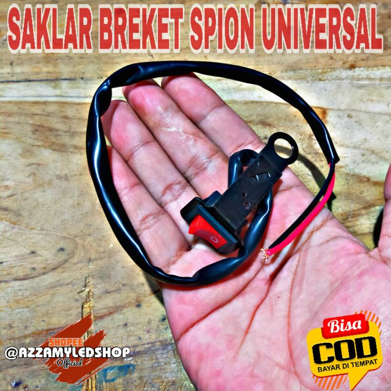 Saklar on off switch saklar on off lampu breket SPION universal semua motor