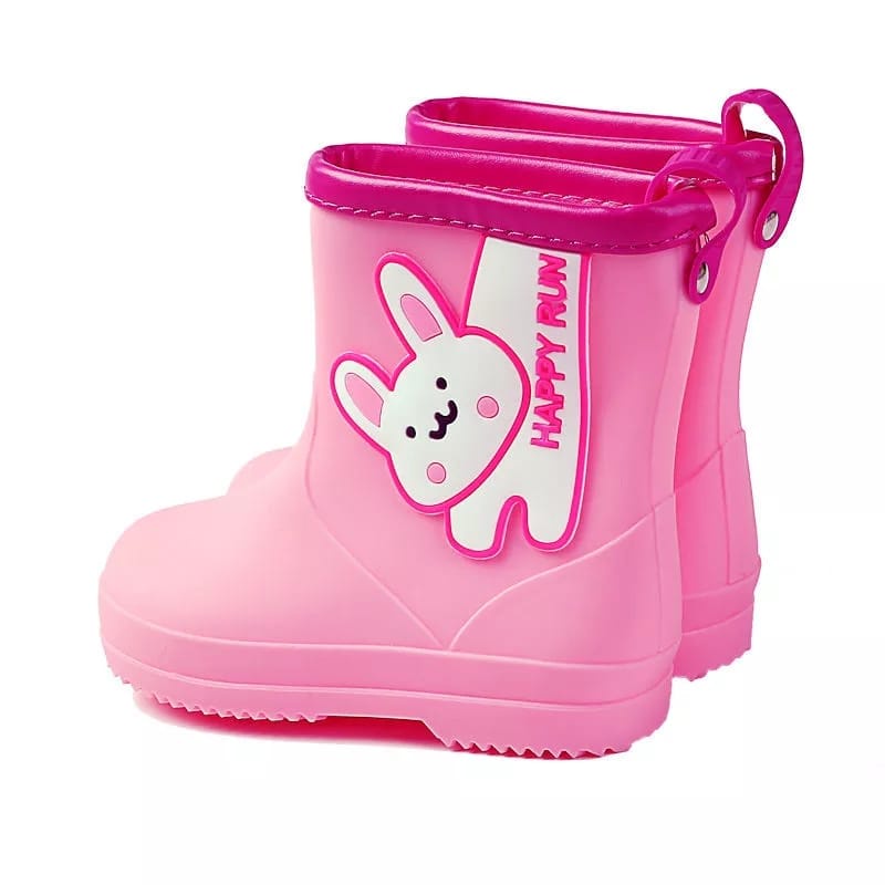 Sepatu Boot Anak Waterproof Jerapah Bunny Dolpin New