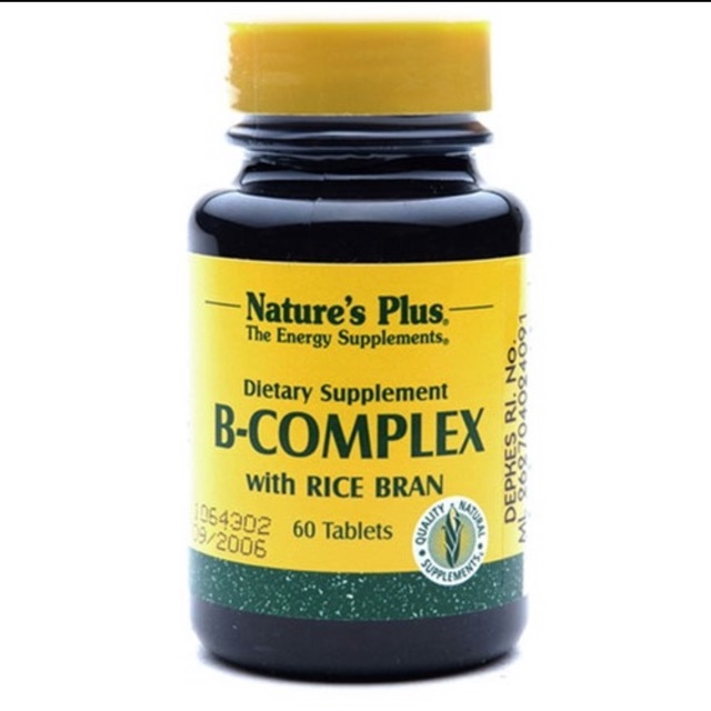 Nature's Plus B-complex - 60tablets