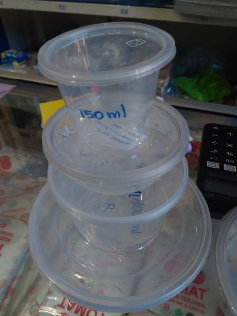 Cup puding - mangkok wadah puding  ukuran 150ml Merpati