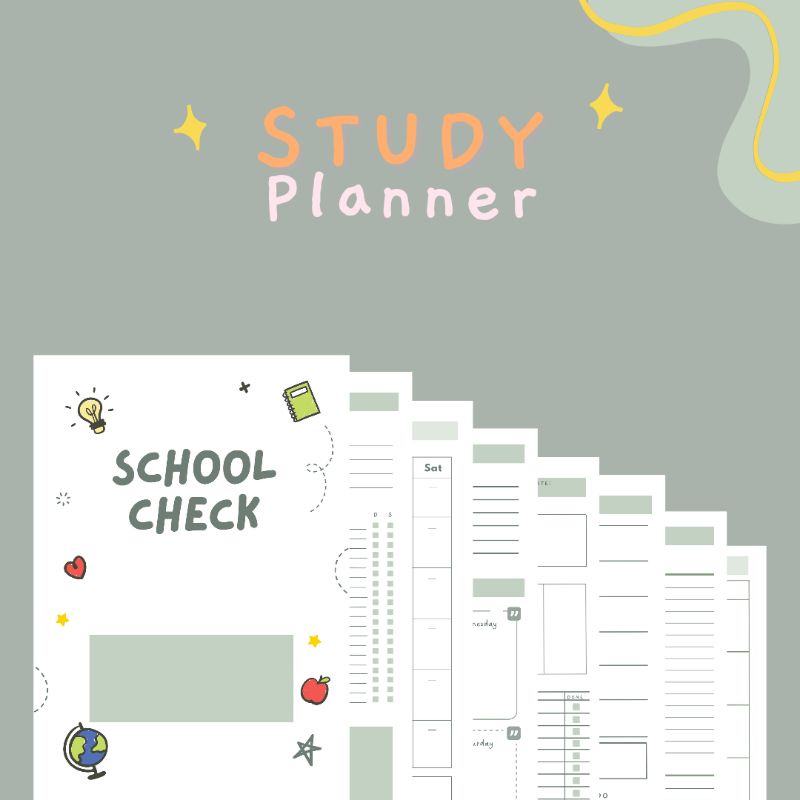 

STUDY PLANNER KERTAS BINDER