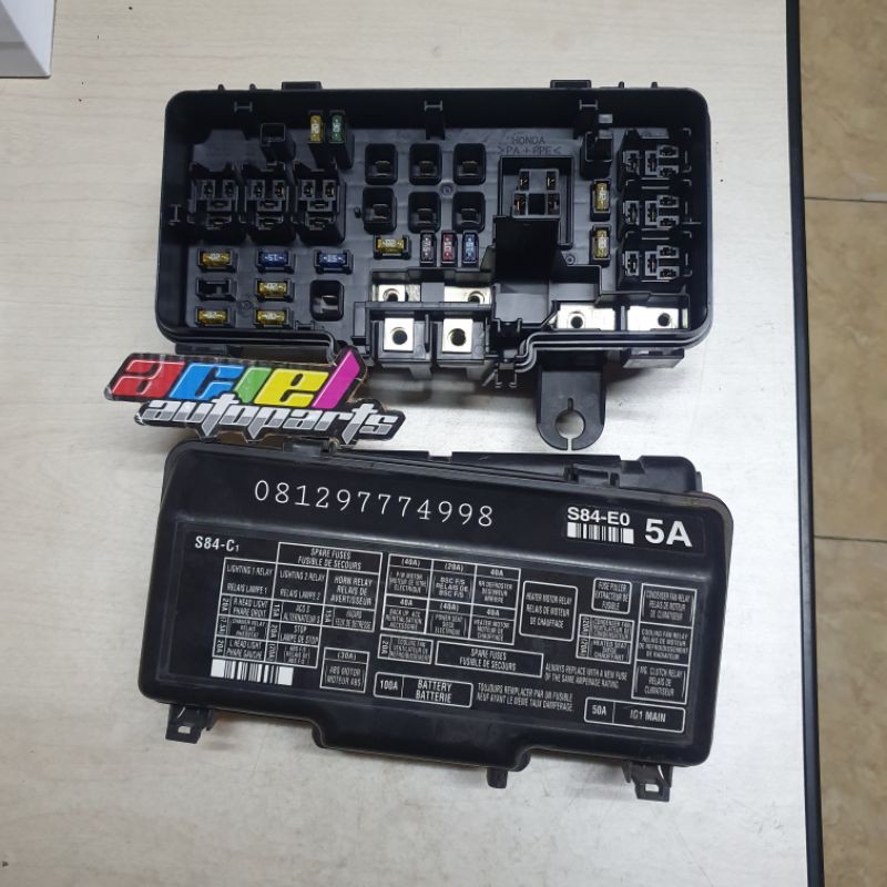 Fuse Box Sekring Sikring Accord Vtil S84 S86 Odyssey F23 Original