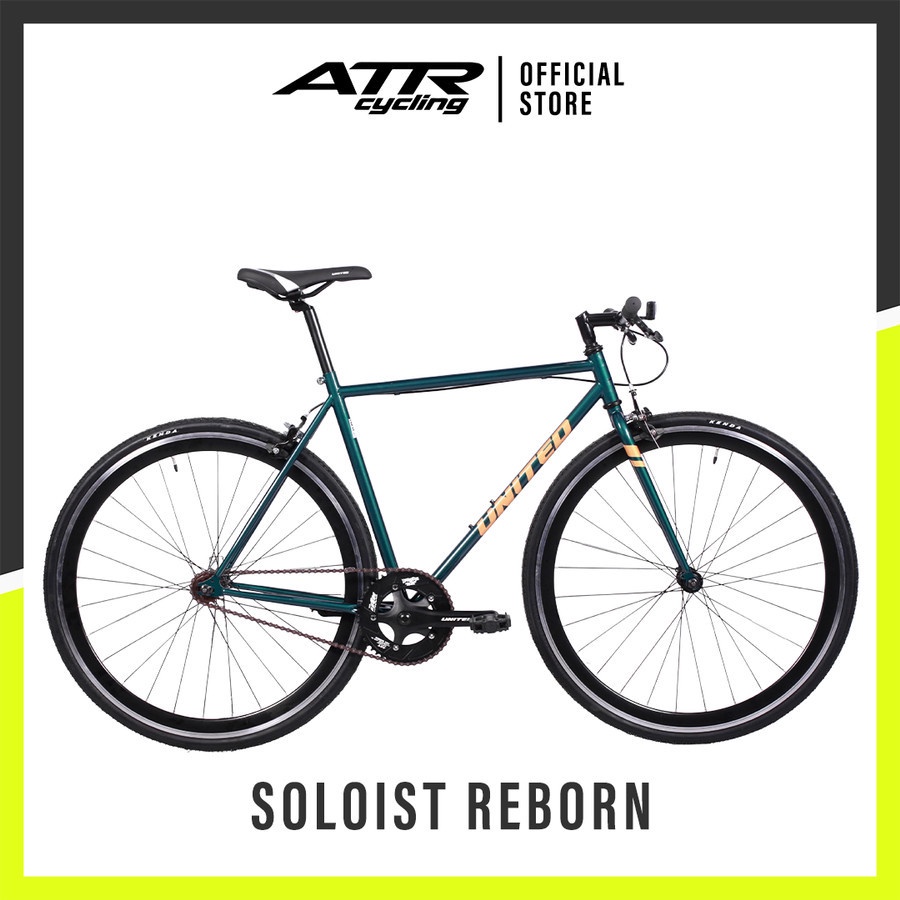 Sepeda Fixie United SOLOIST REBORN R 700C-01SP (20.1) RD