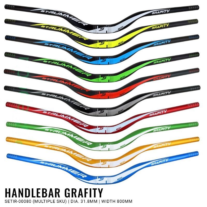 Setang Stir / Handlebar strummer Grafity
