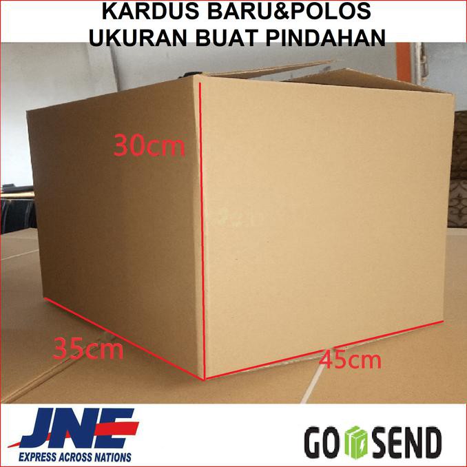 

Tp456775- Kardus Box Karton Polos Murah Uk45X35X30 R35R6E5S