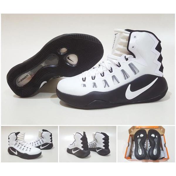 Sepatu Basket KuliahSepatu Basket Nike Hyperdunk 2016 White Black