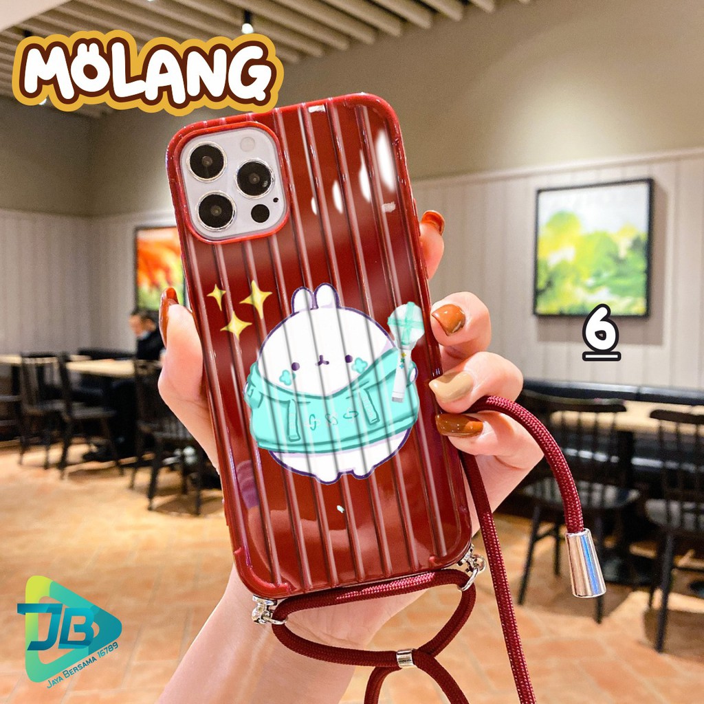 SOFTCASE KOPER SLINGCASE LANYARD MOLANG OPPO VIVO XIAOMI SAMSUNG REALME IPHONE ALL TYPE JB4649