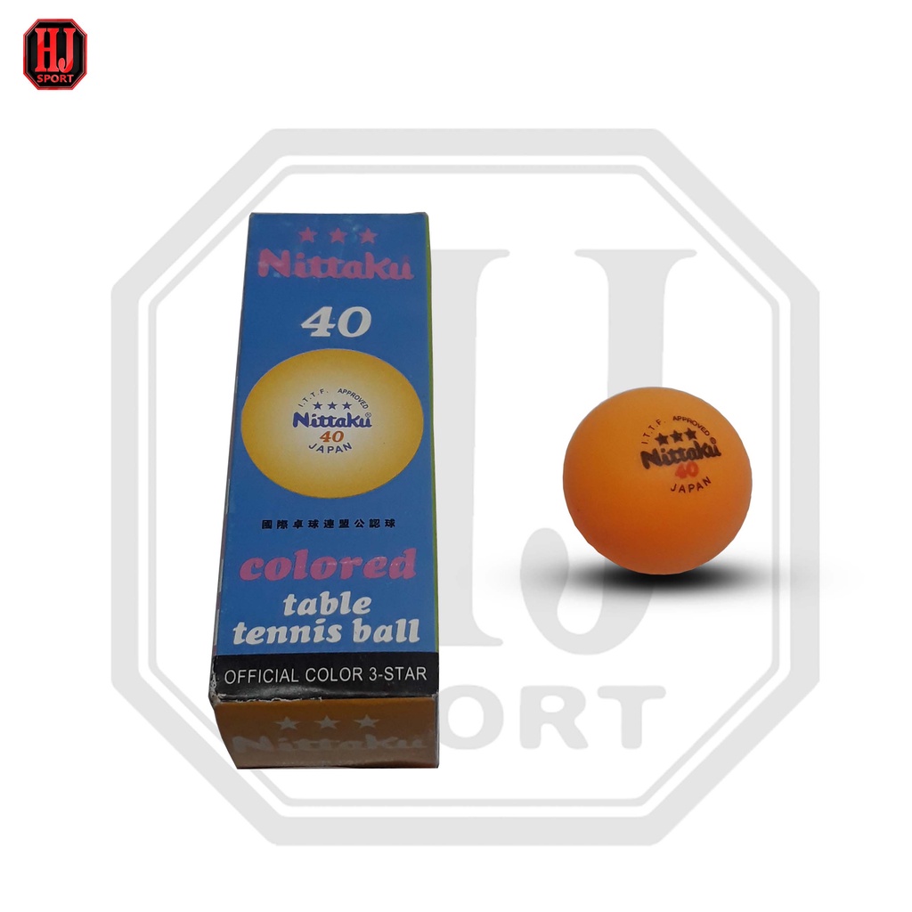 Bola Ping Pong 1 box NITTAKU Tenis Meja Original