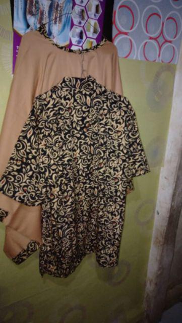 [ Couple ] Set Batwing Batik Sarimbit / Batik Couple Batwing